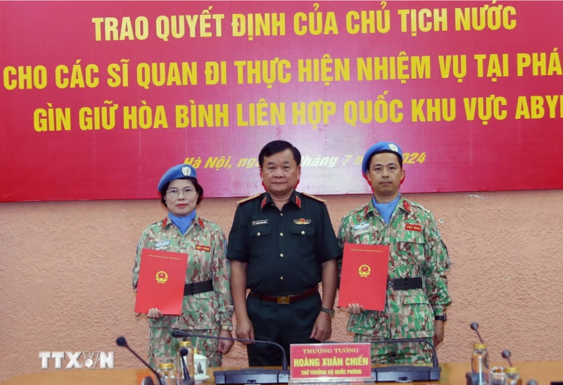 them hai si quan nhan quyet dinh lam nhiem vu gin giu hoa binh lien hop quoc tai phai bo unisfa khu vuc abyei