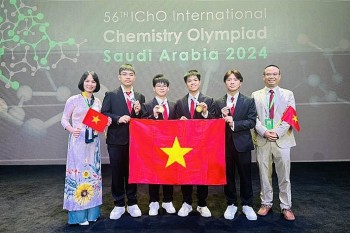 gianh 4 huy chuong viet nam xep thu 2 trong ky thi olympic hoa hoc quoc te nam 2024