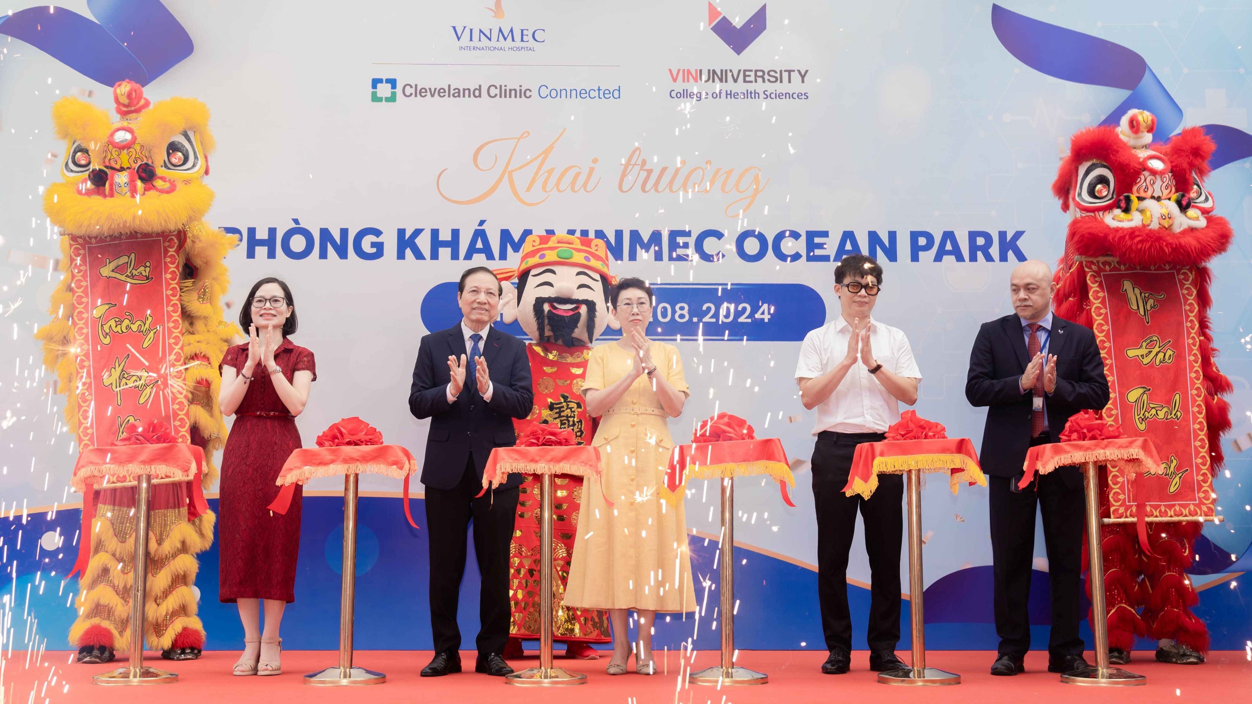 Vinmec khai trương Phòng khám Đa khoa Quốc tế tại Vinhomes Ocean Park