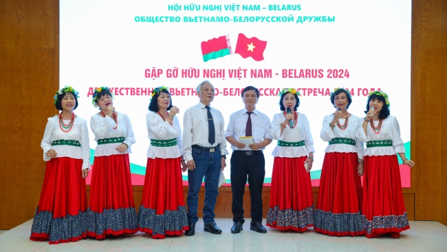 Gặp gỡ hữu nghị Việt Nam - Belarus: nỗ lực vun đắp quan hệ truyền thống hai nước