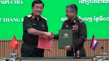 doi thoai chinh sach quoc phong viet nam campuchia lan thu 7 tiep tuc thuc day cung co quan he huu nghi truyen thong hop tac toan dien hai nuoc
