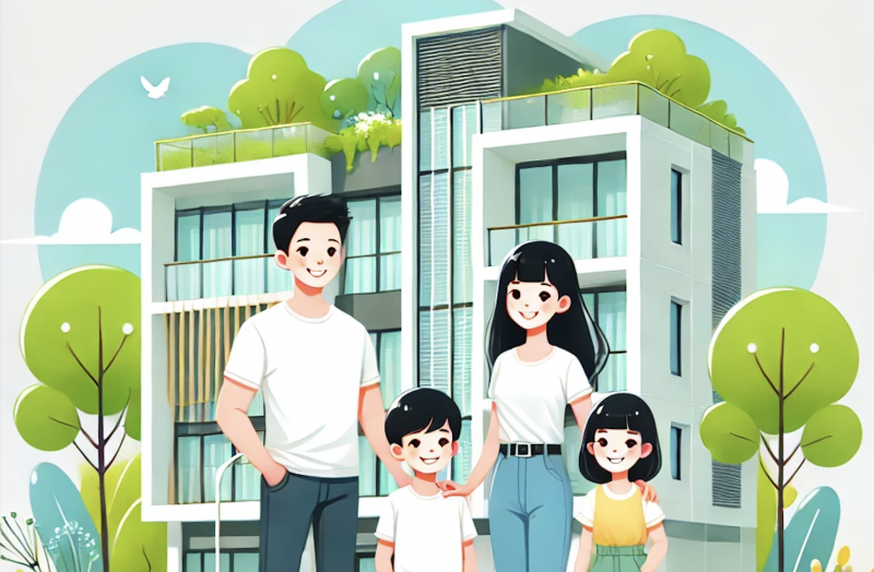 de xuat vo chong sinh du 2 con duoc uu tien mua nha o xa hoi