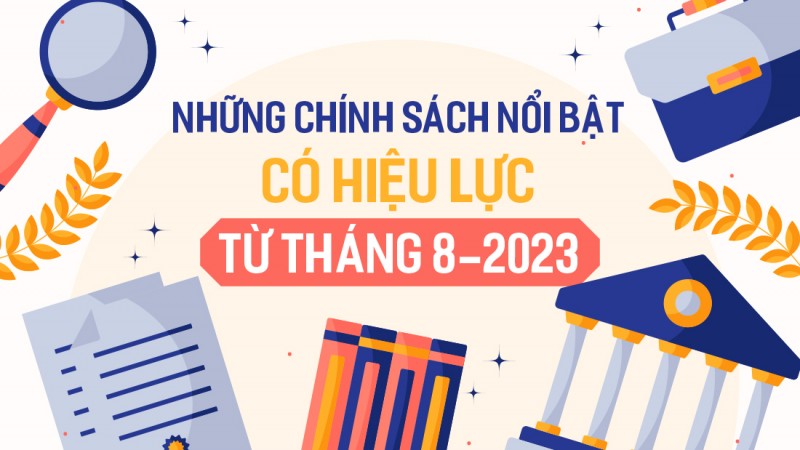 Chính sách mới có hiệu lực từ giữa tháng 8/2024