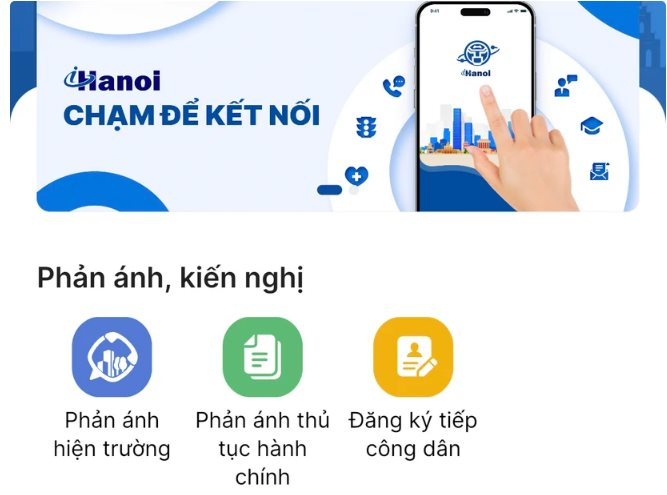 tang cuong kiem tra cong vu viec xu ly phan anh kien nghi tren ung dung ihanoi