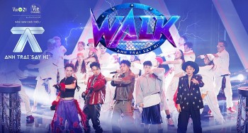 loi bai hat lyrics walk bung no tren san khau anh trai say hi