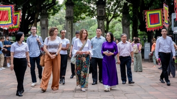 du lich ha noi huong toi muc tieu don tren 30 trieu luot khach trong nam 2025