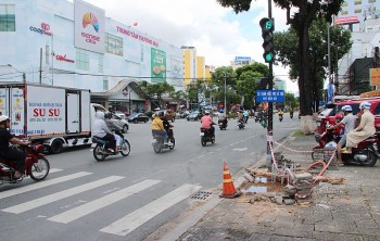 can tho trien khai cai tao cac nut giao tren tuyen duong dep nhat noi o quan ninh kieu