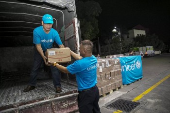 unicef cuu tro khan cap cac tinh bi anh huong boi bao yagi