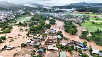 lao thu do vientiane va luang prabang chuan bi ung pho voi lu lut do muc nuoc song mekong dang cao