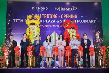 khai truong trung tam thuong mai diamond plaza diem mua sam ly tuong cua thu do ha noi