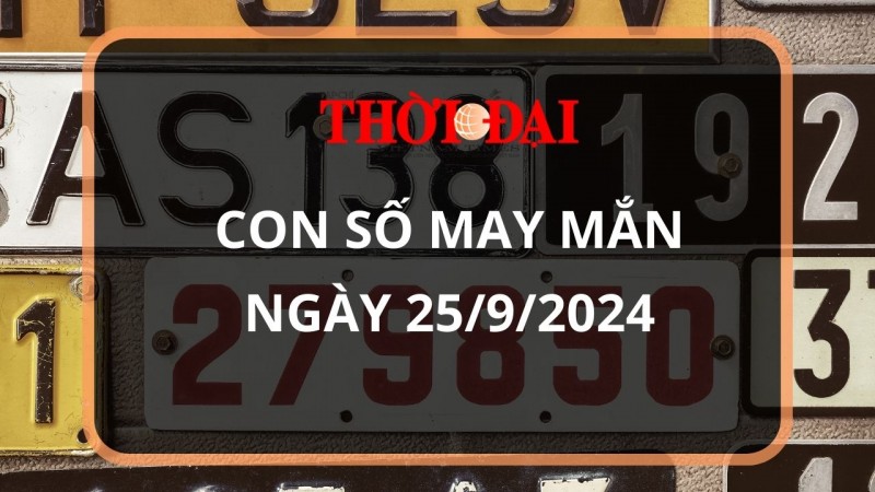 Con số may mắn hôm nay 25/9/2024 12 con giáp: Hợi ăn nên làm ra