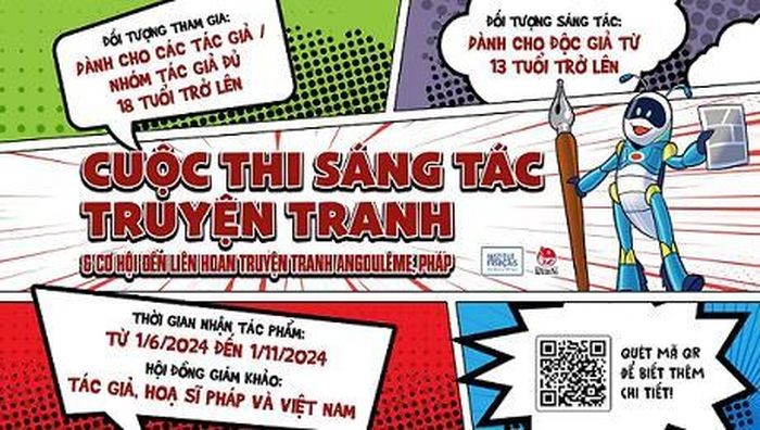 Pháp tổ chức nhiều hoạt động hỗ trợ phát triển truyện tranh ở Việt Nam