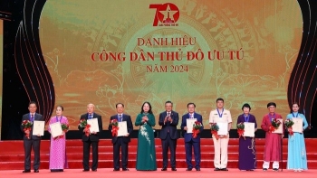 Hà Nội: Vinh danh 10 “Công dân Thủ đô ưu tú” năm 2024