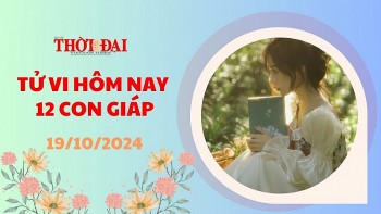 tu vi hom nay 12 con giap 19102024 thin tai loc don dap do ve