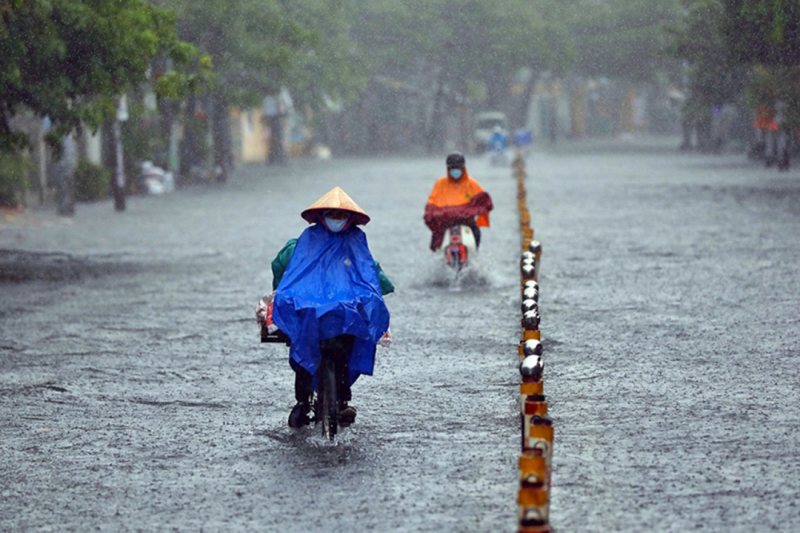 thoi tiet hom nay 2110 ha noi co may co luc co mua mua rao va dong