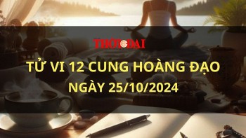 Tử vi hôm nay 12 cung hoàng đạo 25/10/2024: Bảo Bình có sức hút mạnh mẽ