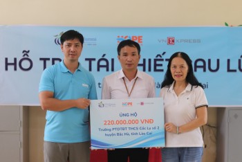 vusac va quy hy vong tiep tuc hanh trinh dua tre vuot lu tro lai truong tai lao cai