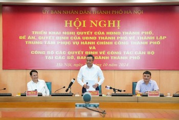 thanh lap trung tam phuc vu hanh chinh cong thanh pho ha noi