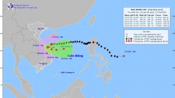 Thời tiết hôm nay (27/10): Bão số 6 gây mưa lớn ở miền Trung