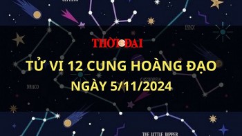 tu vi hom nay 12 cung hoang dao 5112024 song ngu co mot ngay ban ron