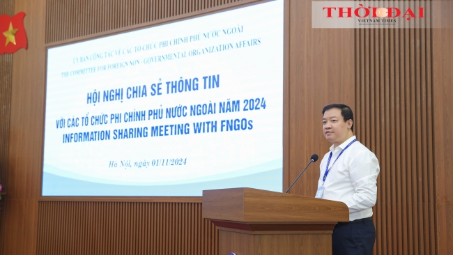 Hội nghị chia sẻ thông tin với các tổ chức phi chính phủ nước ngoài năm 2024