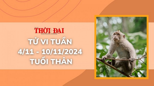 Tử vi tuần mới 4/11 đến 10/11/2024 tuổi Thân: Tình duyên, công danh tài lộc