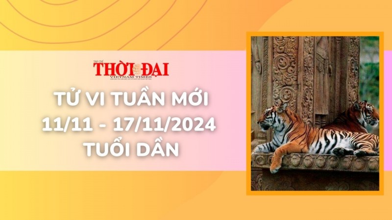 Tử vi tuần mới 11/11 đến 17/11/2024 tuổi Dần: Tình duyên, công danh tài lộc