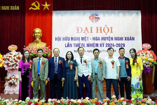 Hội hữu nghị Việt - Nga huyện Nghi Xuân (Hà Tĩnh) sẽ tiếp tục đẩy mạnh các hoạt động đối ngoại nhân dân