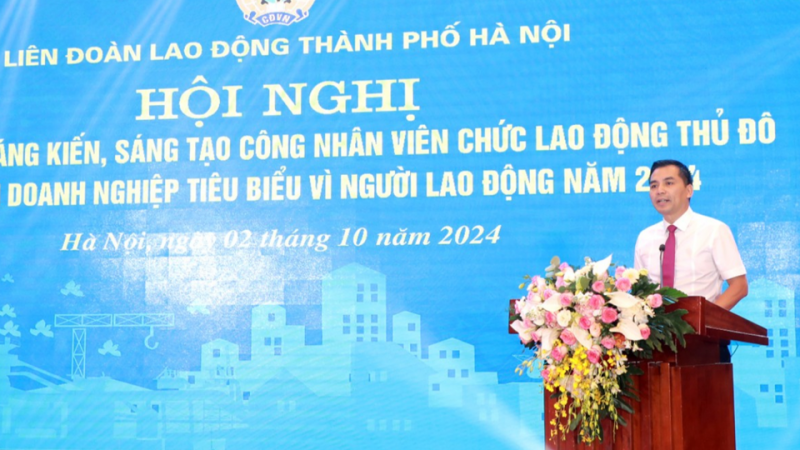 Vinh danh doanh nghiệp, công nhân lao động Hà Nội sáng tạo năm 2024