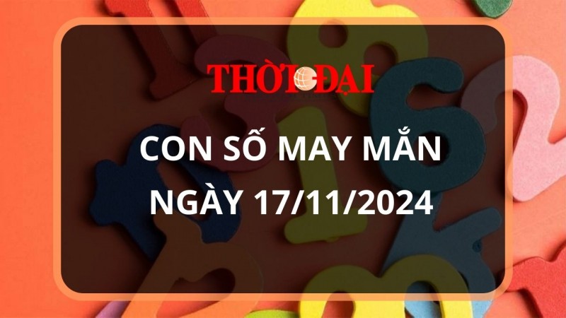 Con số may mắn hôm nay 17/11/2024 12 con giáp: Hợi tiền bạc đầy túi, làm gì cũng thành