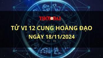 tu vi hom nay 12 cung hoang dao 18112024 xu nu nen can trong viec dau tu