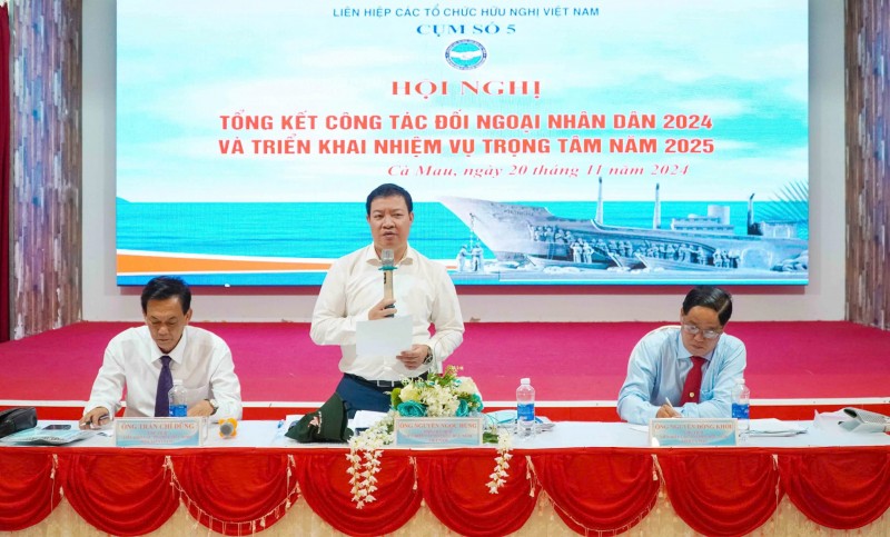 Các Liên hiệp hữu nghị Cụm 5: Vận động gần 300 tỷ đồng viện trợ trong năm 2024