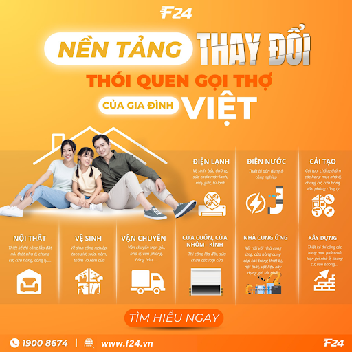 f24 vietnam he sinh thai cung cap da dang dich vu tien ich nha o va doi song hien nay