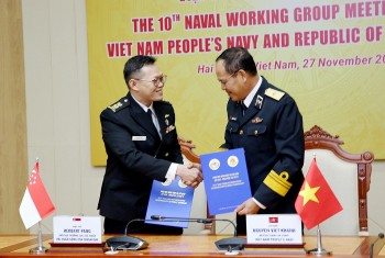 Phiên họp Nhóm công tác Hải quân Việt Nam-Singapore lần thứ 10