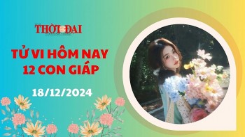 tu vi hom nay 12 con giap 18122024 thin chuan bi don nhieu tin tot lanh tren duong tai loc