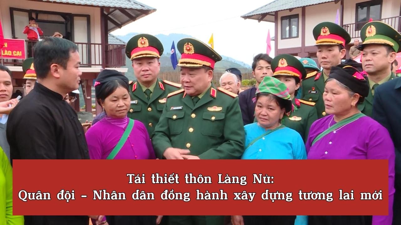 video tai thiet thon lang nu quan doi nhan dan dong hanh xay dung tuong lai moi