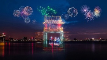 ha noi se trinh dien 2025 drone mung tet at ty 2025