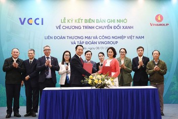 vcci va vingroup hop tac toan dien thuc day chuyen doi xanh