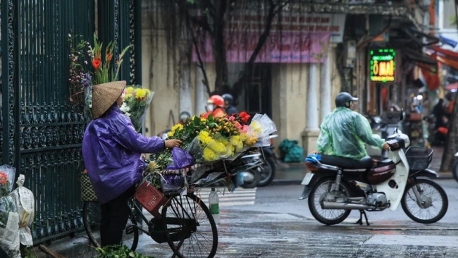 Thời tiết hôm nay (19/2): Hà Nội mưa phùn, trời rét