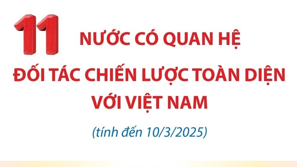 11 nuoc co quan he doi tac chien luoc toan dien voi viet nam