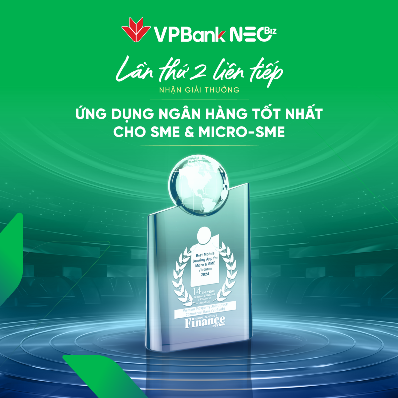 vpbank neobiz duoc global banking and finance review xuong ten o giai thuong danh gia