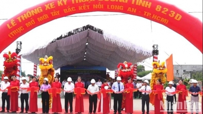 Long An khởi công và khánh thành 5 dự án động lực phát triển kinh tế-xã hội