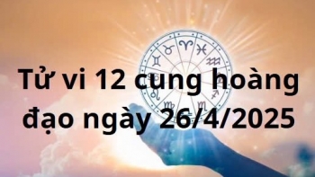 tu vi 12 cung hoang dao hom nay ngay 2642025 song tu cong viec khoi sac