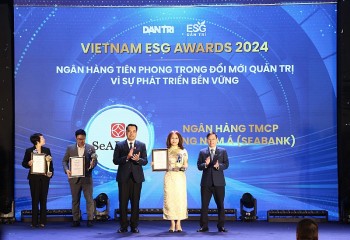 SeABank được vinh danh “Ngân hàng tiên phong trong đổi mới quản trị vì sự phát triển bền vững” tại Vietnam ESG Awards