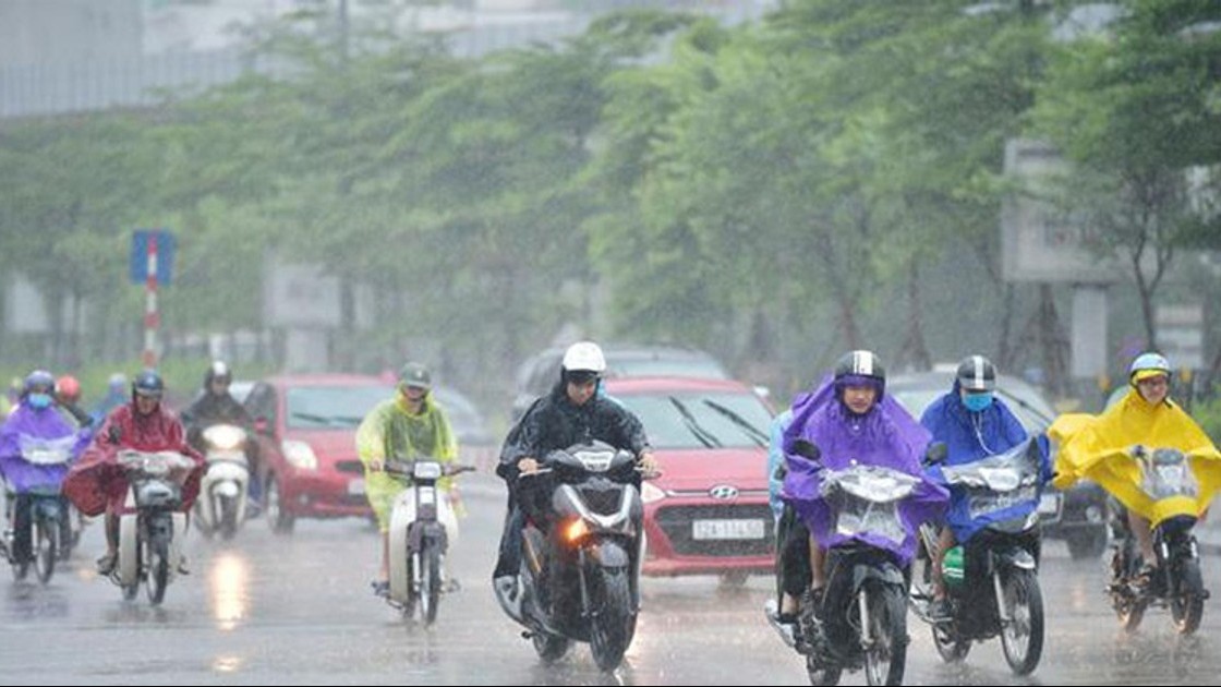 Thời tiết hôm nay (23/5): Bắc Bộ có mưa rất to cục bộ