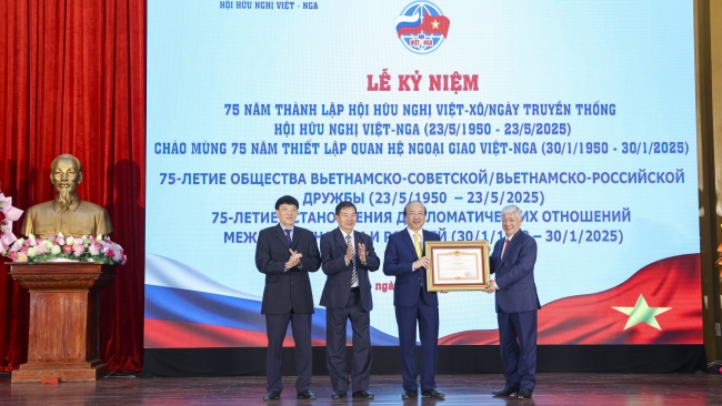 Kỷ niệm 75 năm ngày thành lập Hội hữu nghị Việt - Xô/Ngày truyền thống Hội hữu nghị Việt - Nga