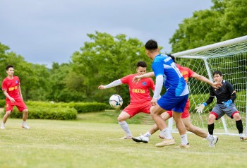 Giải bóng đá người Việt tại Nhật hướng về miền Trung