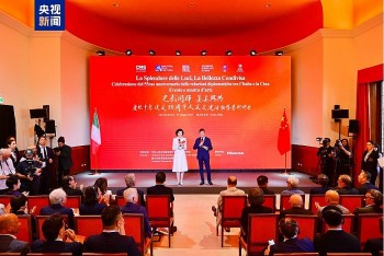 trung quoc va italia khoi dong nhieu du an giao luu nhan van tai rome