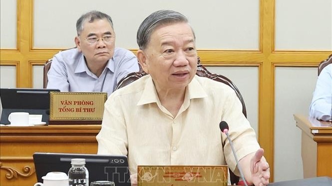 Tổng Bí thư Tô Lâm: Kịp thời tháo gỡ khó khăn, vướng mắc khi vận hành bộ máy mới