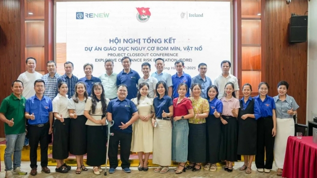 Quảng Trị: Tăng cường giáo dục nguy cơ bom mìn sau sáp nhập đơn vị hành chính